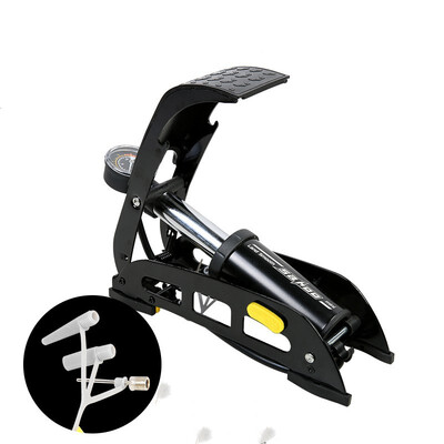 Bicycle Car Tire Air Pump Aluminum Alloy Foot Push High Pressure Steel No-Slip Pump Portable Outdoor
Bicycle Car Tire Air Pump Aluminum Alloy Foot Push High Pressure Steel No-Slip Pump Portable Outdoor