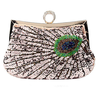 Women Beaded Sequin Peacock Evening Bag for Party Elegant Ladies Handbags Small Corssbody Bag Purse Clutch Bag for Daily
Women Beaded Sequin Peacock Evening Bag for Party Elegant Ladies Handbags Small Corssbody Bag Purse Clutch Bag for Daily