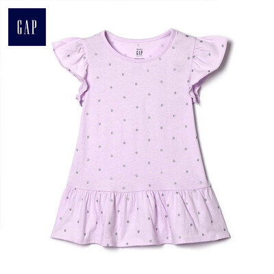 GAP flagship store childlike selection print ruffled short-sleeved T-shirt 259379 light lilac purple 5YRS
GAP flagship store childlike selection print ruffled short-sleeved T-shirt 259379 light lilac purple 5YRS