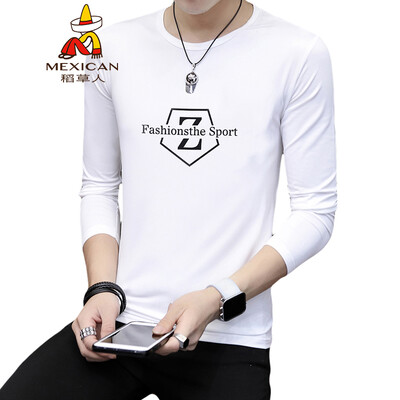 Scarecrow MEXICAN long-sleeved T-shirt male Korean version of Slim fashion 2019 spring new round neck printing personality trend wild bottoming shirt t-shirt shirt mens white
Scarecrow MEXICAN long-sleeved T-shirt male Korean version of Slim fashion 2019 spring new round neck printing personality trend wild bottoming shirt t-shirt shirt mens white