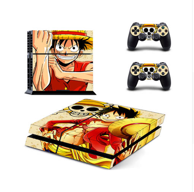 New One Piece vinyl Decal PS4 Skin Sticker For Sony Playstation 4 PS4 Console protection film 2Pcs Controller protective skins
New One Piece vinyl Decal PS4 Skin Sticker For Sony Playstation 4 PS4 Console protection film 2Pcs Controller protective skins