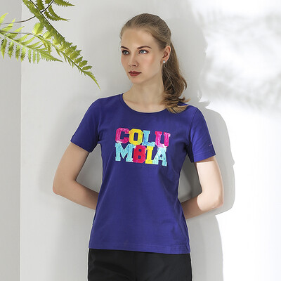 Columbia T-shirt Outdoor Lady Field Discovery Print Logo Round Neck Short Sleeve Moisture Comfort T-Shirt PL2795 468
Columbia T-shirt Outdoor Lady Field Discovery Print Logo Round Neck Short Sleeve Moisture Comfort T-Shirt PL2795 468