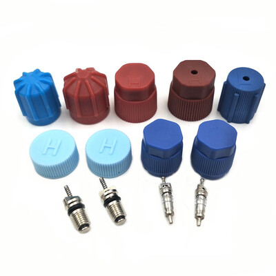 1set AC compressor caps&valve cores R12R134 Cap & Valve Air Conditioning System Seal Kit
1set AC compressor caps&valve cores R12R134 Cap & Valve Air Conditioning System Seal Kit