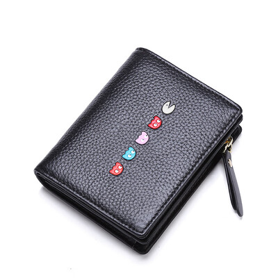 Kangaroo BANDICOOT wallet first layer leather short paragraph 20 money ticket holder cute peas multi-function wallet handbag B190006W-02 black
Kangaroo BANDICOOT wallet first layer leather short paragraph 20 money ticket holder cute peas multi-function wallet handbag B190006W-02 black