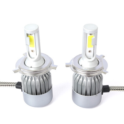 H4 C6S 2PCS Led Cob LED Chip Car Headlamp 36W 6500k White Light 8000LM Car Bulb Fog Light
H4 C6S 2PCS Led Cob LED Chip Car Headlamp 36W 6500k White Light 8000LM Car Bulb Fog Light