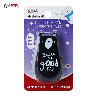 Shaoze Culture Bear Series Correction Belt Student Office Transparent Correction Belt Modified with Black
Shaoze Culture Bear Series Correction Belt Student Office Transparent Correction Belt Modified with Black