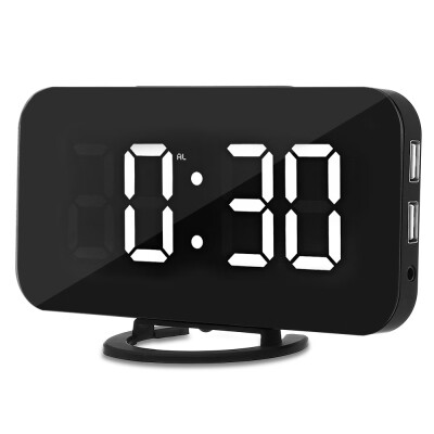 Creative LED Digital Alarm Table Clock Brightness Adjustable for Home Office Hotel
Creative LED Digital Alarm Table Clock Brightness Adjustable for Home Office Hotel