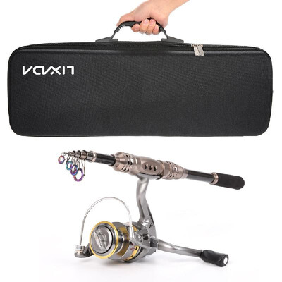 Lixada Telescopic Fishing Rod&Reel Combo Full Kit Spinning Fishing Reel Fishing Bag Fishing Gear Kit
Lixada Telescopic Fishing Rod&Reel Combo Full Kit Spinning Fishing Reel Fishing Bag Fishing Gear Kit