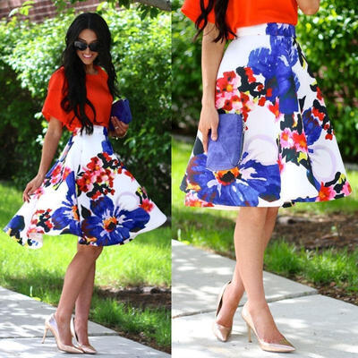 Women Fashion A Line Floral High Waist Flared Party Long Dress Sundress Skirt
Women Fashion A Line Floral High Waist Flared Party Long Dress Sundress Skirt