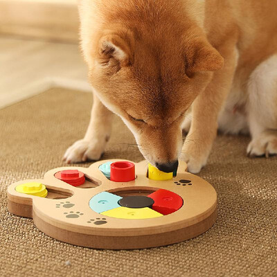 Food Treated Wooden Toy Dog Seek-A-Treat Puzzle IQ Training Toy Bone Shape Educational Games Plate Toy for Dog Puppy
Food Treated Wooden Toy Dog Seek-A-Treat Puzzle IQ Training Toy Bone Shape Educational Games Plate Toy for Dog Puppy