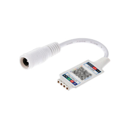 BT Music RGB Controller DC5-24V Mini Light-Strip Controller Dimmer for 5050 3528 RGB LED Tape
BT Music RGB Controller DC5-24V Mini Light-Strip Controller Dimmer for 5050 3528 RGB LED Tape