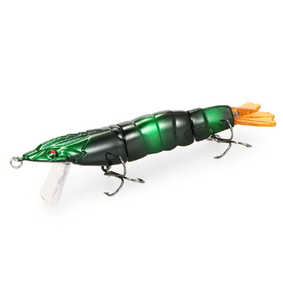 Lixada 1 PCS Segmented Fishing Lure Hard 3D Simulation Shrimp Bait Big Artificial Bait Crankbait Treble Hook Fishing Tool
Lixada 1 PCS Segmented Fishing Lure Hard 3D Simulation Shrimp Bait Big Artificial Bait Crankbait Treble Hook Fishing Tool