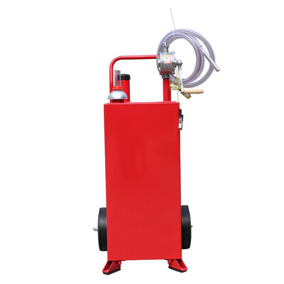 Ktaxon 30 Gallon Gas Caddy Portable Fuel Tank Container with Rotary Pump Wheel&8 Feet Hose for Storage Transf
Ktaxon 30 Gallon Gas Caddy Portable Fuel Tank Container with Rotary Pump Wheel&8 Feet Hose for Storage Transf