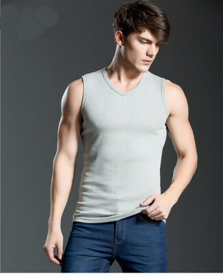 Mens Wide Shoulder vest Cotton Shoulder Sleeveless Large Size Fitness Sports Elastic Cane Mens vest
Mens Wide Shoulder vest Cotton Shoulder Sleeveless Large Size Fitness Sports Elastic Cane Mens vest
