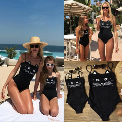 Fashion Women Kids Girls Cat Bikini Family Swimwear Mother Daughter Swimsuit yut
Fashion Women Kids Girls Cat Bikini Family Swimwear Mother Daughter Swimsuit yut