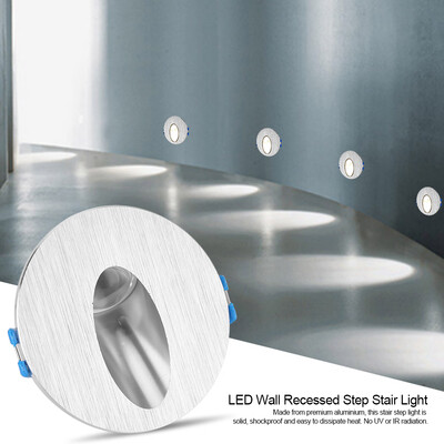 1W LED Wall Recessed Porch Pathway Step Stair Light Aluminium Corner Lamp LED Wall Recessed Light Recessed Light
1W LED Wall Recessed Porch Pathway Step Stair Light Aluminium Corner Lamp LED Wall Recessed Light Recessed Light