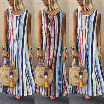 Women Summer Boho Long Maxi Dress Evening Cocktail Party Beach Dresses Sundress
Women Summer Boho Long Maxi Dress Evening Cocktail Party Beach Dresses Sundress