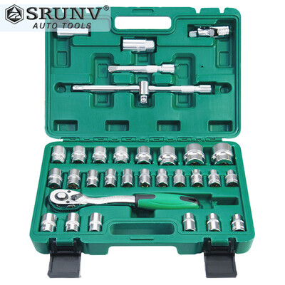 Xinrui SRUNV casing auto repair socket wrench set fast ratchet repair tools multi-function tire disassembly advanced 32 sets A1-D03209
Xinrui SRUNV casing auto repair socket wrench set fast ratchet repair tools multi-function tire disassembly advanced 32 sets A1-D03209