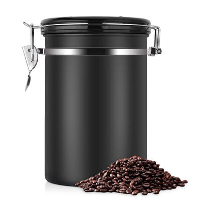 Greensen Coffee Container Large Airtight Stainless Steel Black Kitchen Sotrage Canister for Coffee Black Kitchen Sotrage
Greensen Coffee Container Large Airtight Stainless Steel Black Kitchen Sotrage Canister for Coffee Black Kitchen Sotrage