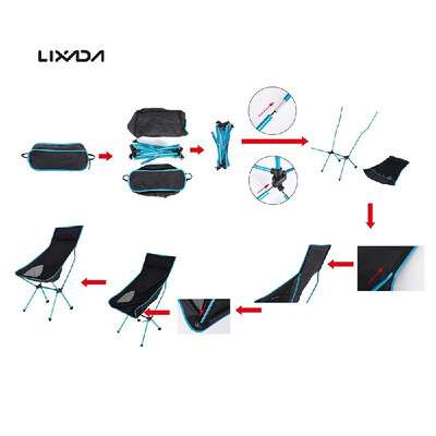 Lixada Ultra Lightweight Folding Portable Outdoor Camping Hiking Fishing Chair Lounger Chair
Lixada Ultra Lightweight Folding Portable Outdoor Camping Hiking Fishing Chair Lounger Chair