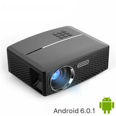 LED Projector GP80 UP 1800 Lumens Portable Android 601 WIFI Bluetooth Simple Beamer Support Full HD 1080P
LED Projector GP80 UP 1800 Lumens Portable Android 601 WIFI Bluetooth Simple Beamer Support Full HD 1080P