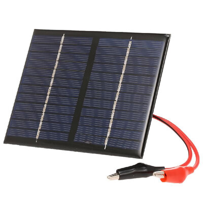 15W12V Solar Charger With Alligator Clip Compact Polycrystalline Solar Panel For GardenTrafficEmergency Light Solar Pump Outdo
15W12V Solar Charger With Alligator Clip Compact Polycrystalline Solar Panel For GardenTrafficEmergency Light Solar Pump Outdo
