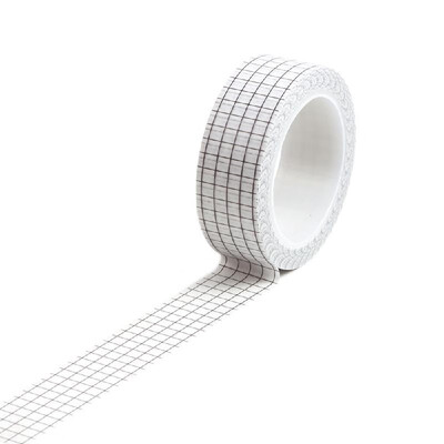 15mm×10m Grid Printed Pattern Pure Color Washi Tape Sticky Adhesive Paper Decorative Masking Paper Tape for Scrapbooking DIY Decor
15mm×10m Grid Printed Pattern Pure Color Washi Tape Sticky Adhesive Paper Decorative Masking Paper Tape for Scrapbooking DIY Decor