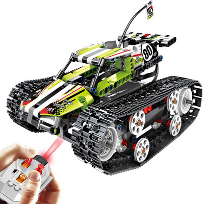 Infrared Variable Small Particles Assembling Childrens Intelligence Toys on Remote Control Off-road Tracked Vehicle
Infrared Variable Small Particles Assembling Childrens Intelligence Toys on Remote Control Off-road Tracked Vehicle