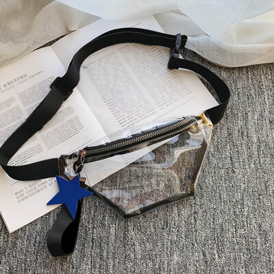 Tailored Womens Fashion Solid Color Stars Shoulder Bag Transparent Diagonal Package 
Tailored Womens Fashion Solid Color Stars Shoulder Bag Transparent Diagonal Package