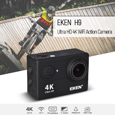 EKEN H9 Ultra HD 4K Action Camera WiFi Control Waterproof Sports Camera 12MP Photo 170° Wide-Angle 20" IPS Screen 30m Waterproof
EKEN H9 Ultra HD 4K Action Camera WiFi Control Waterproof Sports Camera 12MP Photo 170° Wide-Angle 20" IPS Screen 30m Waterproof