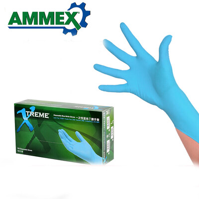 AMMEX 100Pcs Disposable Nitrile Rubber Glove Powder Free Multi-use Strong Stretchy Gloves for Home Food Medical Dental
AMMEX 100Pcs Disposable Nitrile Rubber Glove Powder Free Multi-use Strong Stretchy Gloves for Home Food Medical Dental