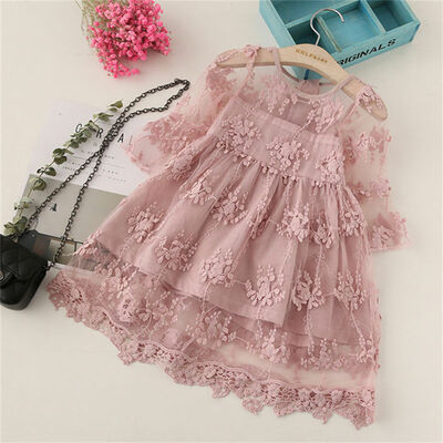 Toddler Girl Baby Cute Long Sleeve Lace Dress Princess Party Dress Pageant Dress
Toddler Girl Baby Cute Long Sleeve Lace Dress Princess Party Dress Pageant Dress