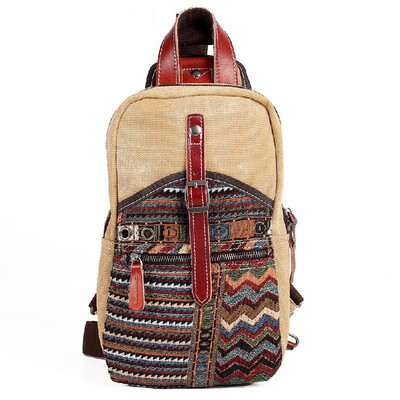Vintage Women Men Leather Canvas Shoulder Bag Ethnic Embroidery Retro Small Crossbody Chest Bag
Vintage Women Men Leather Canvas Shoulder Bag Ethnic Embroidery Retro Small Crossbody Chest Bag