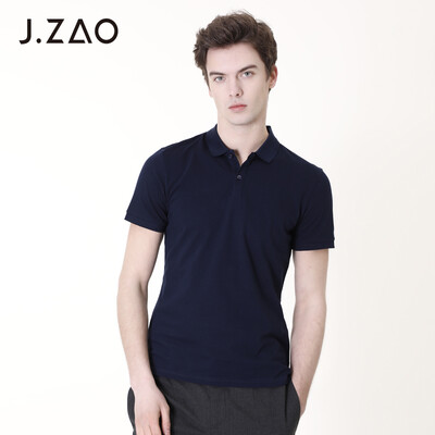 Tokyo Tokyo made JZAO mens liquid ammonia cotton short-sleeved polo shirt navy blue 185104A
Tokyo Tokyo made JZAO mens liquid ammonia cotton short-sleeved polo shirt navy blue 185104A