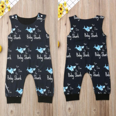 Infant Baby Boys Clothes Sleeveless Shark Romper Jumpsuit Overall Outfit Sunsuit
Infant Baby Boys Clothes Sleeveless Shark Romper Jumpsuit Overall Outfit Sunsuit