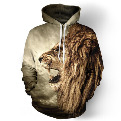 AOWOFS new 3D digital printing Plus size mens Hoodies parent-child pullover Kids sweater womens hoodie QYDM069-TZ052