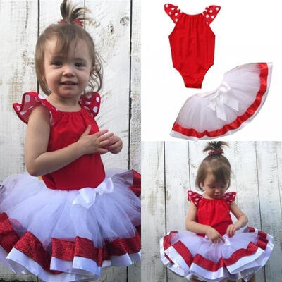 2PCS Trendy Infant Kids Baby Girls Tops Red BodysuitTutu Dress Hoilday Clothes Outfits
2PCS Trendy Infant Kids Baby Girls Tops Red BodysuitTutu Dress Hoilday Clothes Outfits