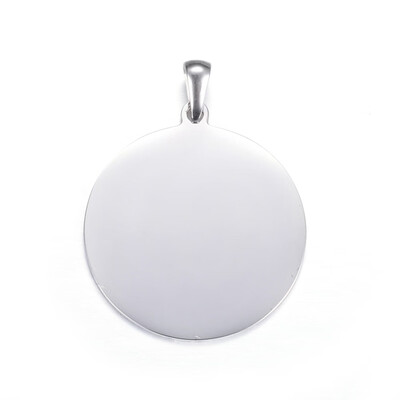 304 Stainless Steel Pendants Blank Stamping Tag Flat Round Stainless Steel Color 33x30x1mm Hole 7x3mm
304 Stainless Steel Pendants Blank Stamping Tag Flat Round Stainless Steel Color 33x30x1mm Hole 7x3mm