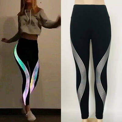 Sexy Women Fashion Slim Yoga Pants Running Sport Patchwork Fitness Casual Tights Glow in Dark Leggings Pants -XL
Sexy Women Fashion Slim Yoga Pants Running Sport Patchwork Fitness Casual Tights Glow in Dark Leggings Pants -XL