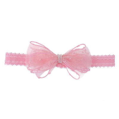 Cute Newborn Baby Girls Headband Bowknot Girls Headwear Headdress