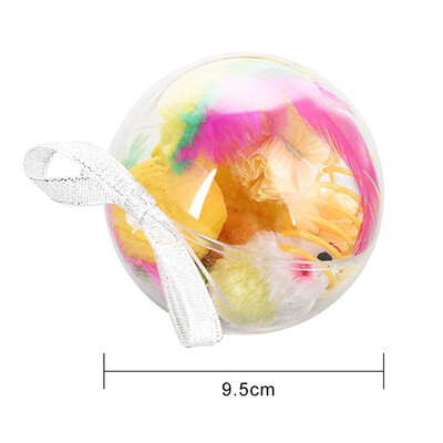 7pcspack Interactive Cat Toys Gift Set Ball feather Mini Mice Mouse Play Toy Fish Colorful Balls Funny Playing Toys Cats Kitten
7pcspack Interactive Cat Toys Gift Set Ball feather Mini Mice Mouse Play Toy Fish Colorful Balls Funny Playing Toys Cats Kitten