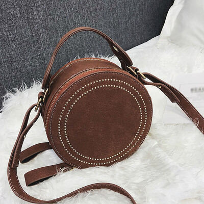 Tailored Fashion Ladies Solid Color Round Versatile Shoulder Bag Messenger Bag Handbag
Tailored Fashion Ladies Solid Color Round Versatile Shoulder Bag Messenger Bag Handbag