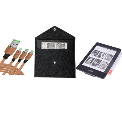 DUO CHI KINDLE Amazon Paper Book Accessories Package with tempered film felt bag three-in-one data cable
DUO CHI KINDLE Amazon Paper Book Accessories Package with tempered film felt bag three-in-one data cable