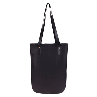 Women Fashion PU Leather Handbag Large Capacity Simple Shoulder Bag
