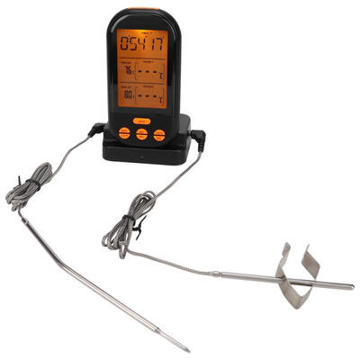 Greensen Wireless Digital Cooking Food Meat Thermometer with 2 Probes for Grilling BBQ
Greensen Wireless Digital Cooking Food Meat Thermometer with 2 Probes for Grilling BBQ
