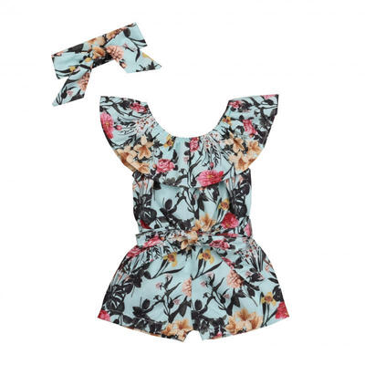 Newborn Infant Baby Girl Floral Off-Shoulder Romper Jumpsuit Headband&Short Pants Set
Newborn Infant Baby Girl Floral Off-Shoulder Romper Jumpsuit Headband&Short Pants Set