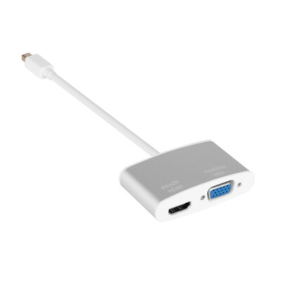 Greensen CableDeconn Mini Displayport to VGAHDMI Two-in-one ConverterAdapter For Mini DP Interface
Greensen CableDeconn Mini Displayport to VGAHDMI Two-in-one ConverterAdapter For Mini DP Interface