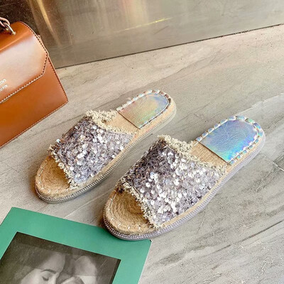 Rose Womens Bling Summer Open Toe Slippers Beach Shoes Flat Non-Slip Sandals
Rose Womens Bling Summer Open Toe Slippers Beach Shoes Flat Non-Slip Sandals