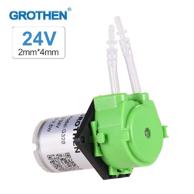 GROTHEN DC 24V Dosing Pump Peristaltic Pump Mini Water Liquid Pump Peristaltic Tube Head Self-Priming Function for Aquarium Lab Ch
GROTHEN DC 24V Dosing Pump Peristaltic Pump Mini Water Liquid Pump Peristaltic Tube Head Self-Priming Function for Aquarium Lab Ch