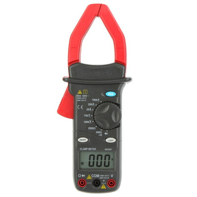 MASTECH MS2001 2000 Counts Digital AC 1000A Clamp Meter Clamp Multimeter Megohmmeter Tester Multimetro ACDC
MASTECH MS2001 2000 Counts Digital AC 1000A Clamp Meter Clamp Multimeter Megohmmeter Tester Multimetro ACDC